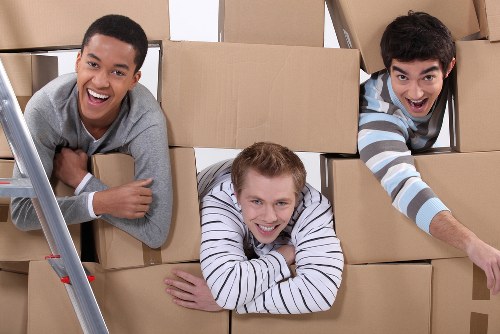 Interior storage units at Roehampton